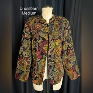 flower tapestry jacket